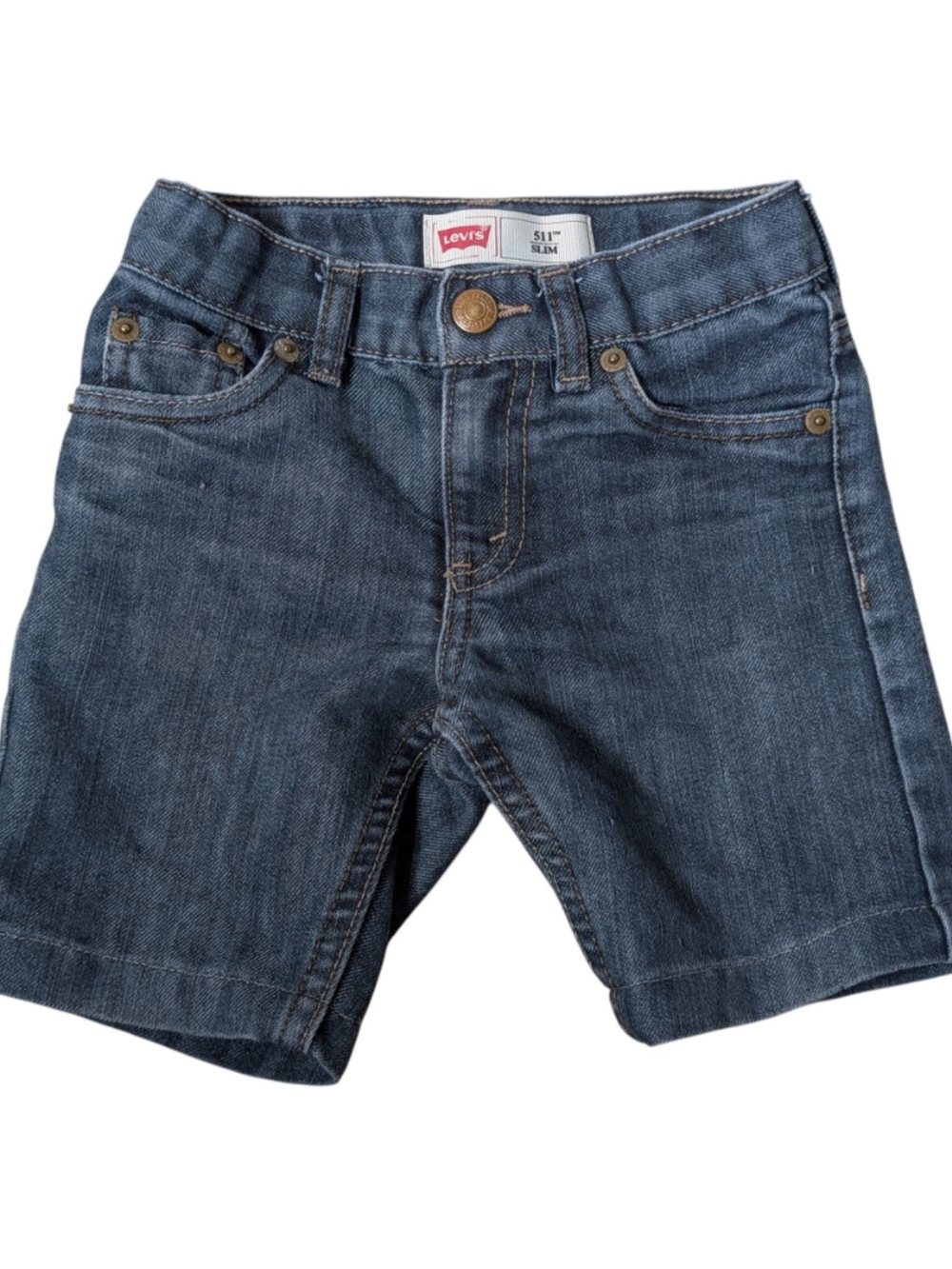 Levi's Boys Blue Denim Shorts Size 4